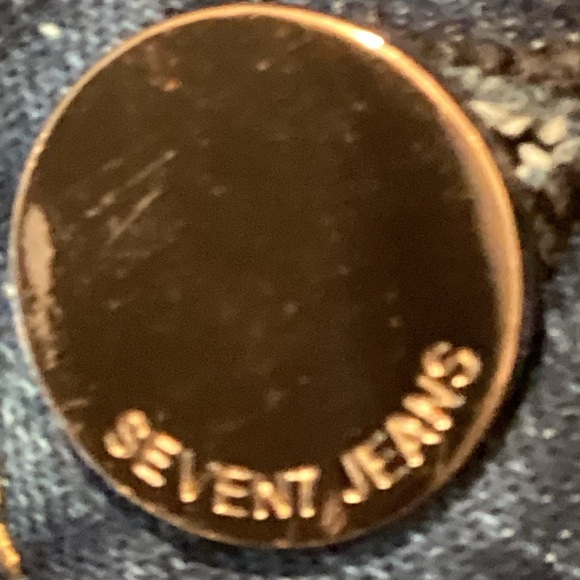 7 For All Mankind Denim Sunset Bermuda Shorts, Size 16 - Picture 6 of 16